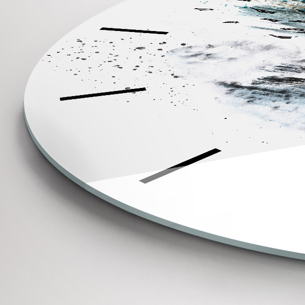 Reloj redondo pared Capitán de barco con prismáticos