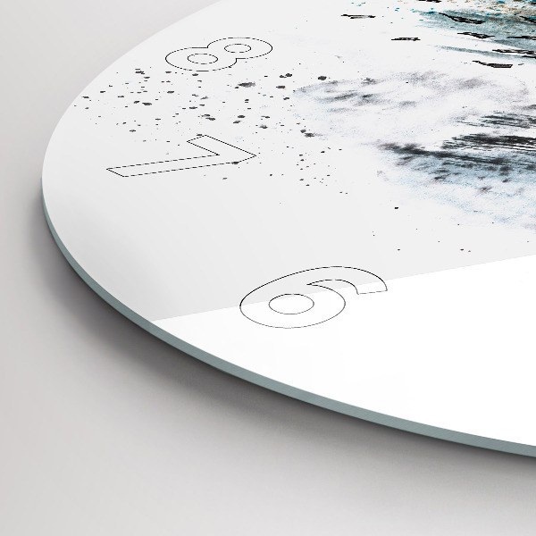 Reloj redondo pared Capitán de barco con prismáticos