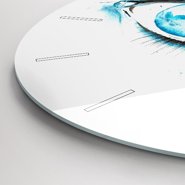 Reloj redondo pared Ojo marino