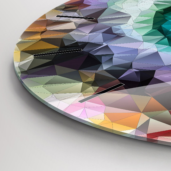 Reloj de pared redondo Ojo humano coloreado