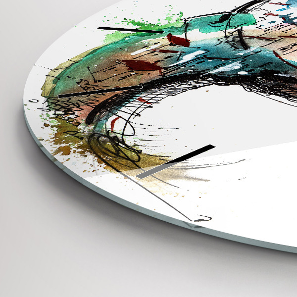 Reloj de pared redondo Reloj suizo