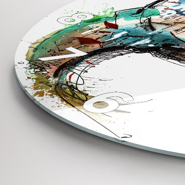 Reloj de pared redondo Reloj suizo