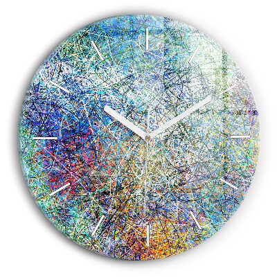 Reloj de cristal redondo Abstracto - Emociones