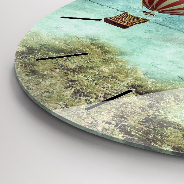 Reloj de pared redondo Globos