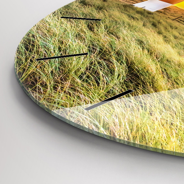 Reloj de cristal redondo Faro