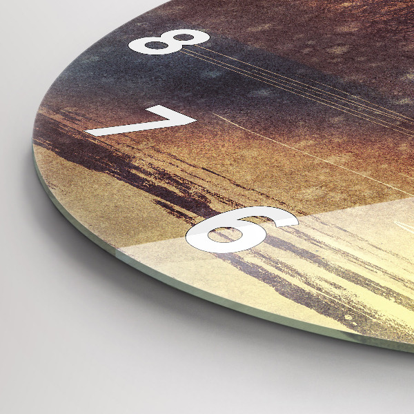 Reloj redondo pared Mujer con paraguas