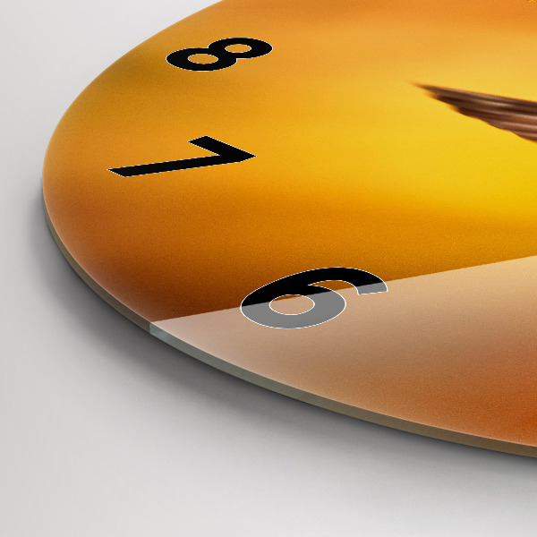 Reloj redondo pared Pájaro colibrí