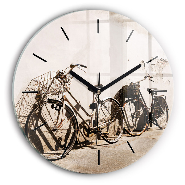 Reloj redondo pared Bicicleta italiana