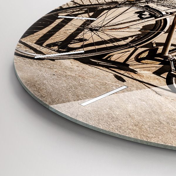 Reloj redondo pared Bicicleta italiana