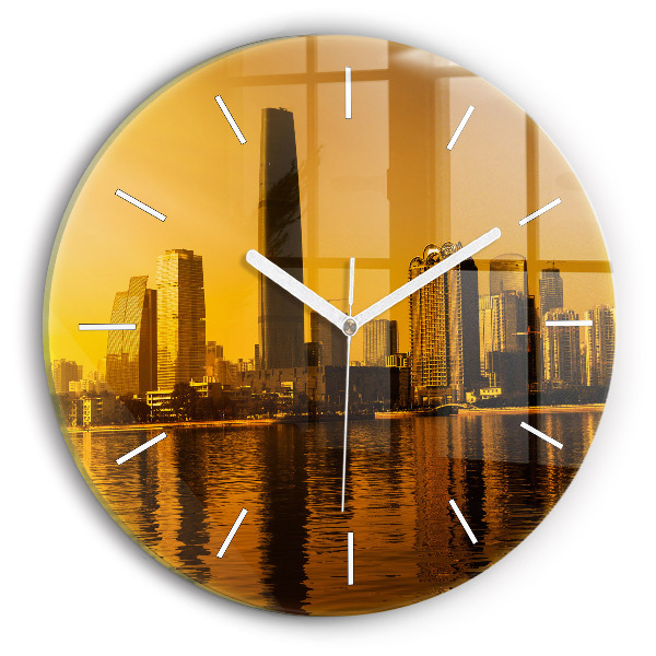 Reloj de pared redondo Río Zhujiang