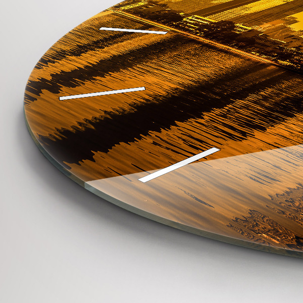 Reloj de pared redondo Río Zhujiang