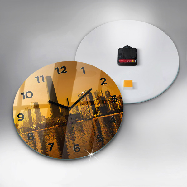Reloj de pared redondo Río Zhujiang