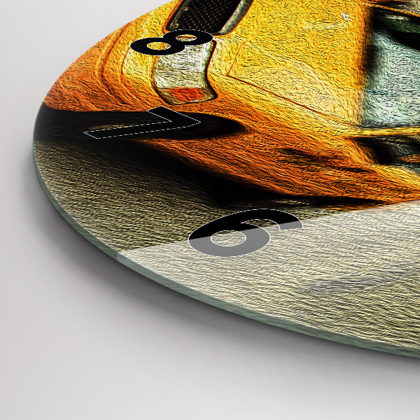 Reloj de pared redondo Taxis de Nueva York