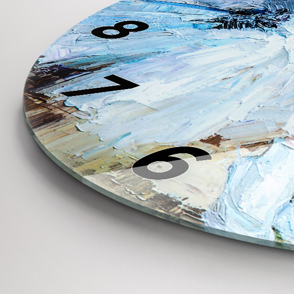 Reloj de pared redondo Jóvenes bailarinas