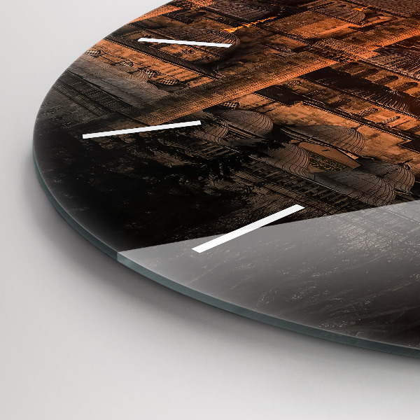 Reloj de cristal redondo Mezquita de Estambul