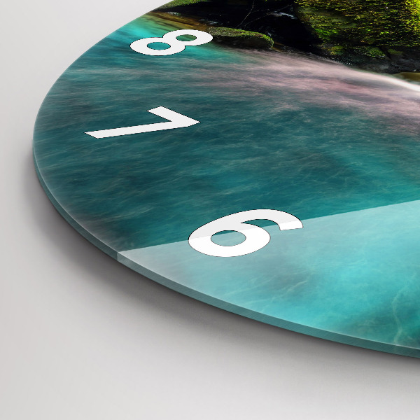 Reloj redondo pared Cascada Tailandia