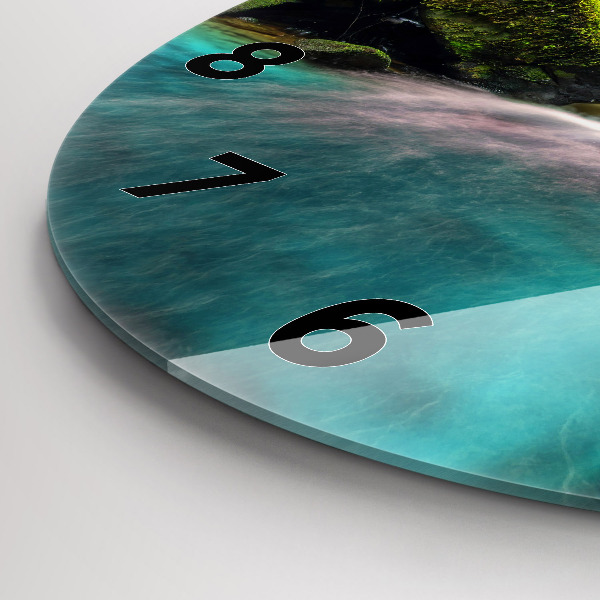 Reloj redondo pared Cascada Tailandia