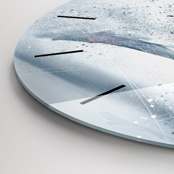 Reloj de pared redondo Hombre corriendo