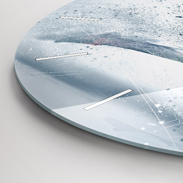 Reloj de pared redondo Hombre corriendo