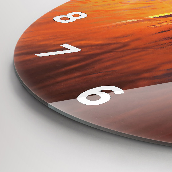 Reloj de pared redondo Caballero con espada