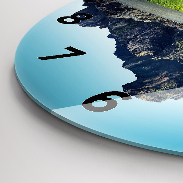 Reloj redondo pared Isla voladora