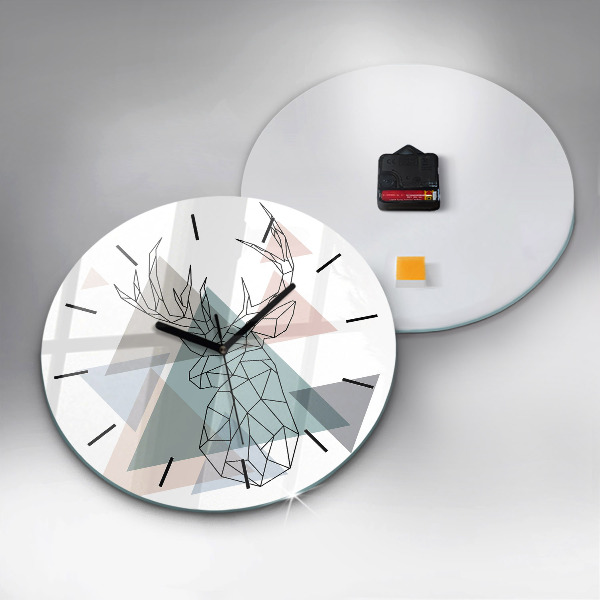 Reloj redondo pared Reno estilo escandinavo