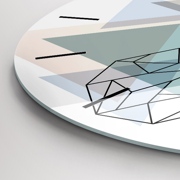 Reloj redondo pared Reno estilo escandinavo