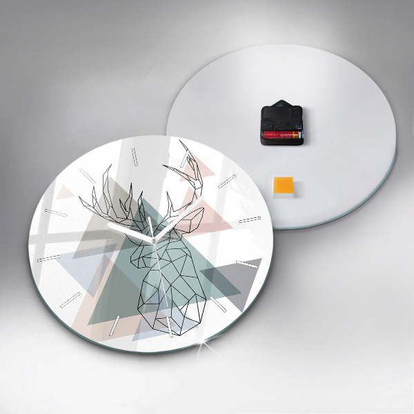 Reloj redondo pared Reno estilo escandinavo