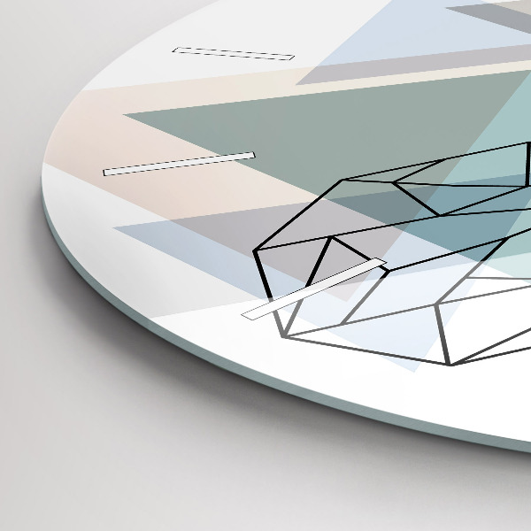 Reloj redondo pared Reno estilo escandinavo