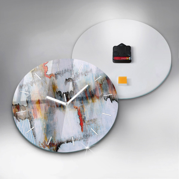 Reloj redondo pared Abstracción