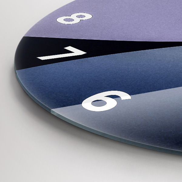 Reloj de pared redondo Sol abstracto