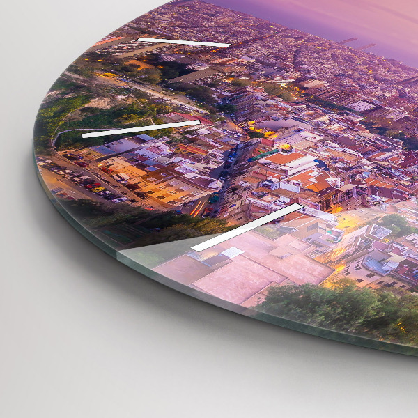 Reloj redondo pared Barcelona Bunkers El Carmel