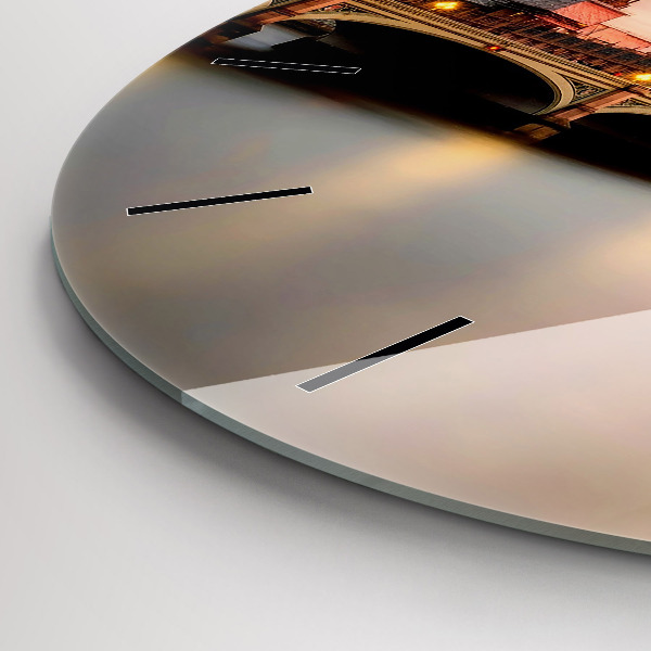 Reloj de cristal redondo Big Ben, horizonte de Londres