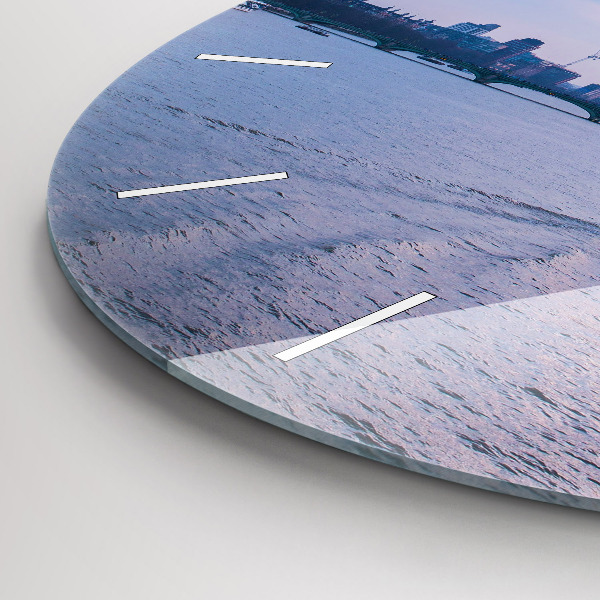 Reloj de cristal redondo Panorama del London Eye