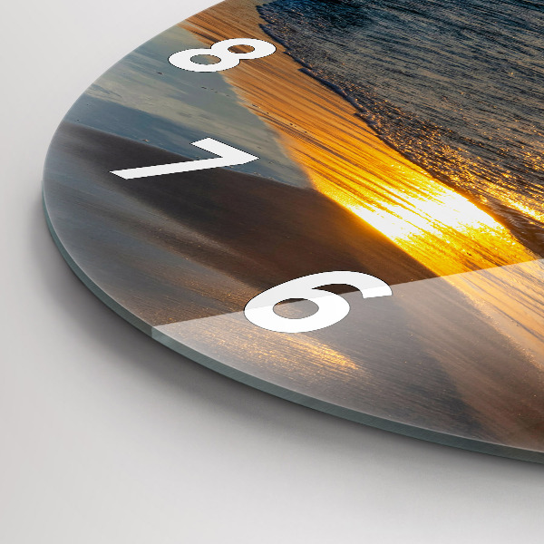 Reloj redondo pared Władysławowo Mar Báltico