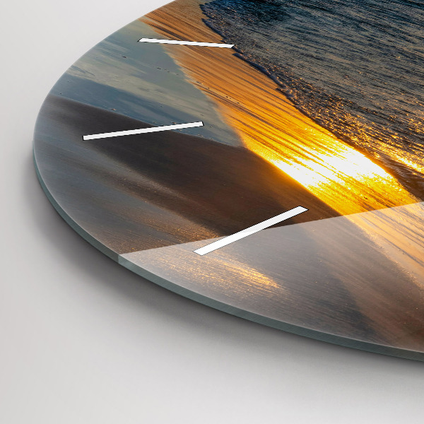 Reloj redondo pared Władysławowo Mar Báltico