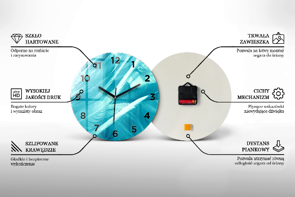 Reloj de pared redondo Coliseo de Roma