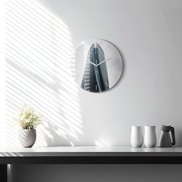 Reloj de pared redondo Rascacielos de Milán