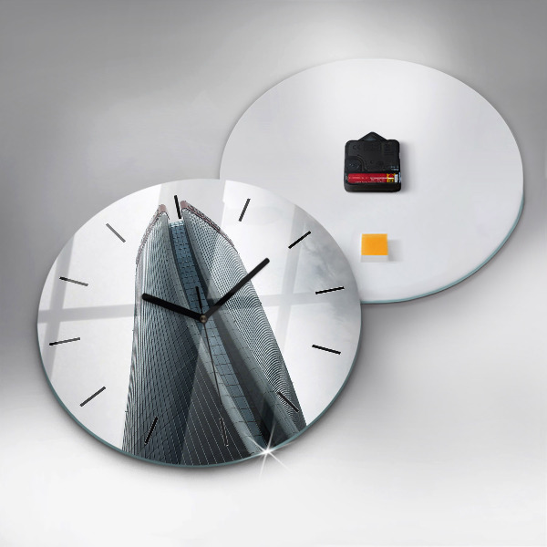 Reloj de pared redondo Rascacielos de Milán