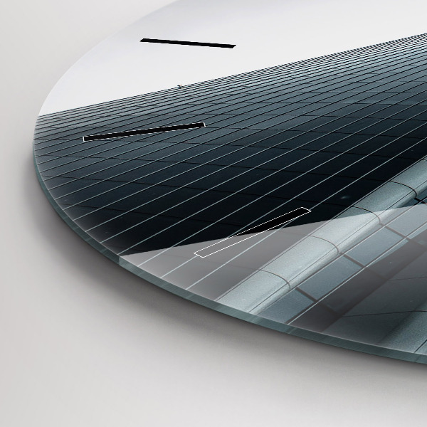 Reloj de pared redondo Rascacielos de Milán