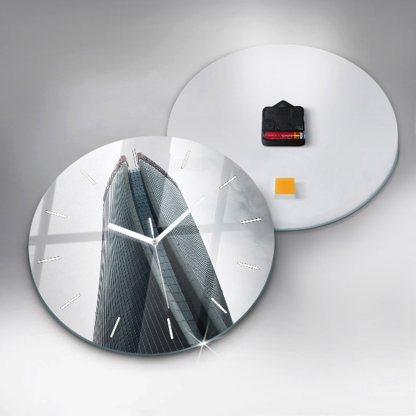 Reloj de pared redondo Rascacielos de Milán