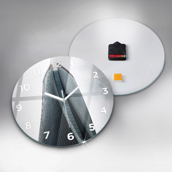 Reloj de pared redondo Rascacielos de Milán
