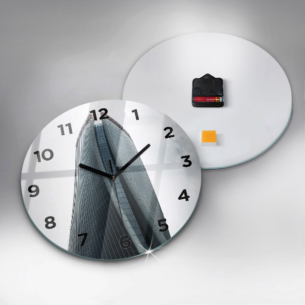 Reloj de pared redondo Rascacielos de Milán