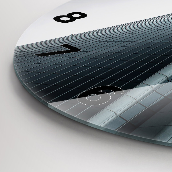 Reloj de pared redondo Rascacielos de Milán