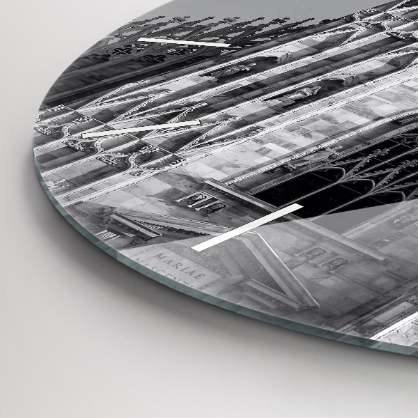 Reloj de pared redondo Catedral Duomo Di Milano