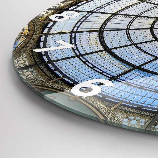 Reloj de pared redondo Centro comercial de Milán