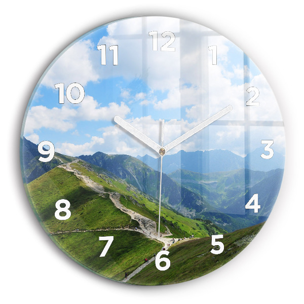 Reloj de cristal redondo Kasprowy Wierch Zakopane