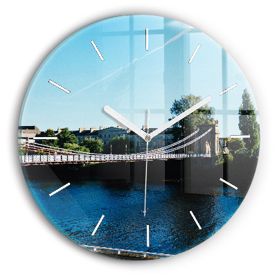 Reloj de cristal redondo Southportland Escocia