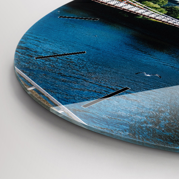 Reloj de cristal redondo Southportland Escocia