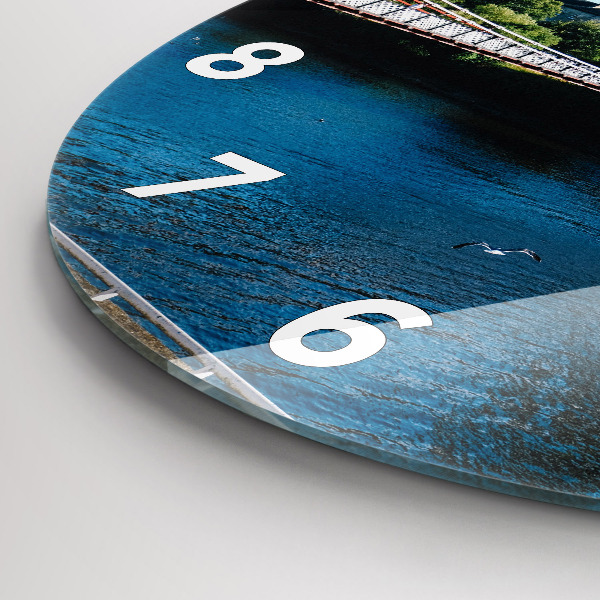 Reloj de cristal redondo Southportland Escocia